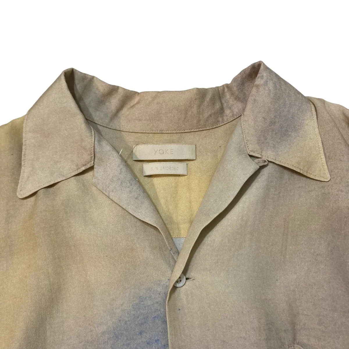 LANDSCAPE PRINTED OPEN COLLAR SHIRT 半袖シャツ YK24SS0710SH - Image 3