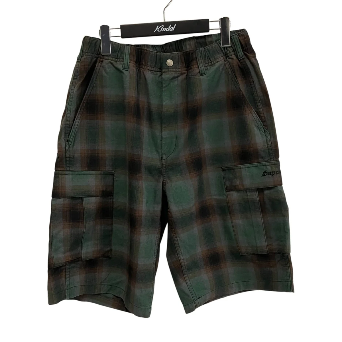 Shadow Plaid Cargo shortチェックハーフパンツ