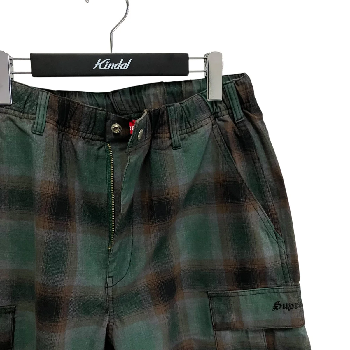 Shadow Plaid Cargo shortチェックハーフパンツ - Image 3