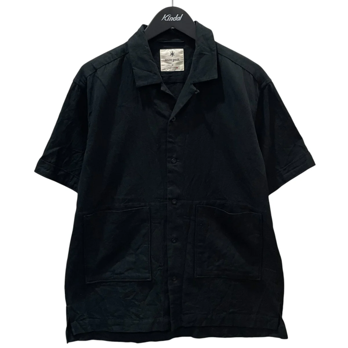 21SS オープンカラー半袖シャツ C/L Panama Shirt コットンリネン パナマシャツ SH-21SU203