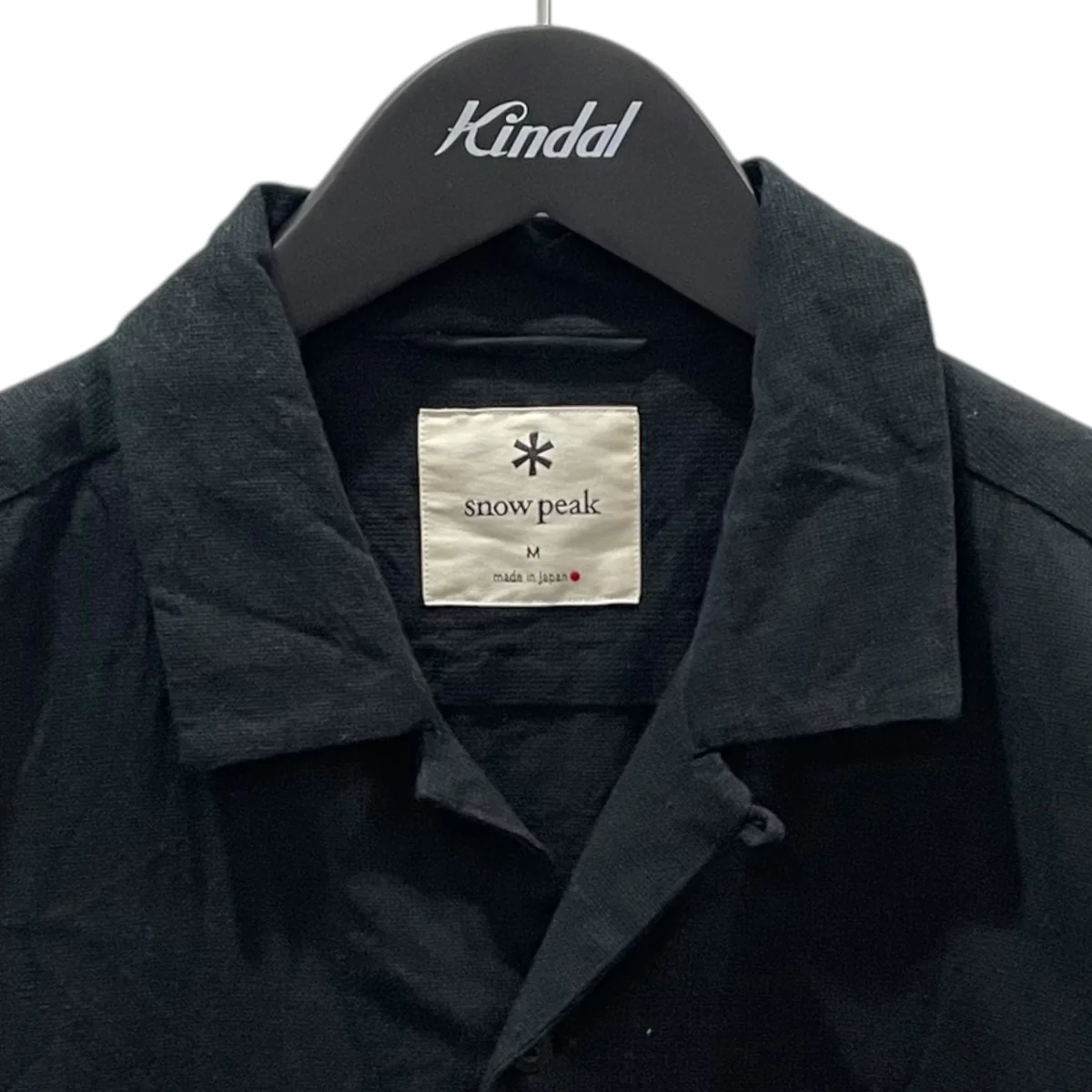 21SS オープンカラー半袖シャツ C/L Panama Shirt コットンリネン パナマシャツ SH-21SU203 - Image 3