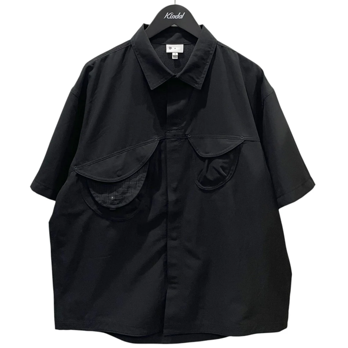 25SS 半袖シャツ S/S Asymmetric Camp Shirt ショートスリーブ アシンメトリック キャンプシャツ GZ55103
