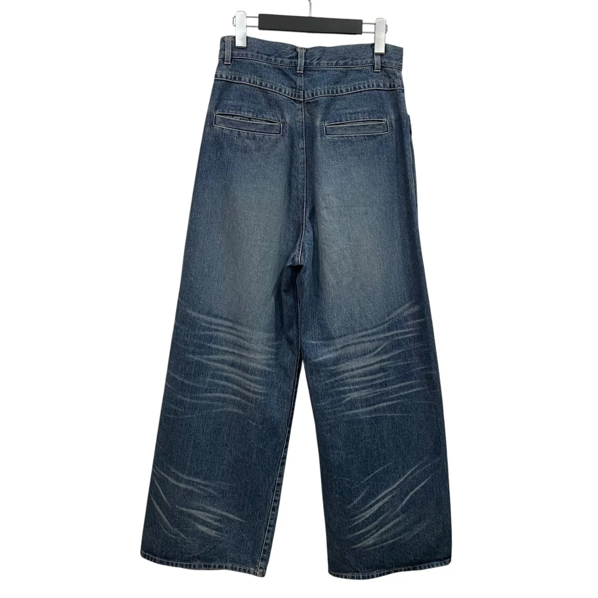Tucked Wide Leg Jeansデニムパンツ125340026 - Image 2