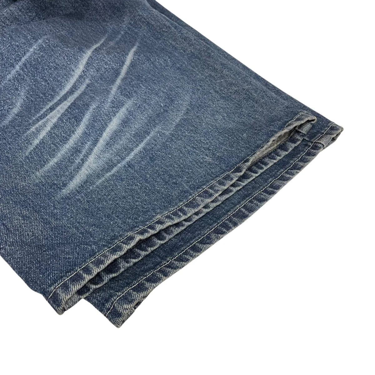 Tucked Wide Leg Jeansデニムパンツ125340026 - Image 5