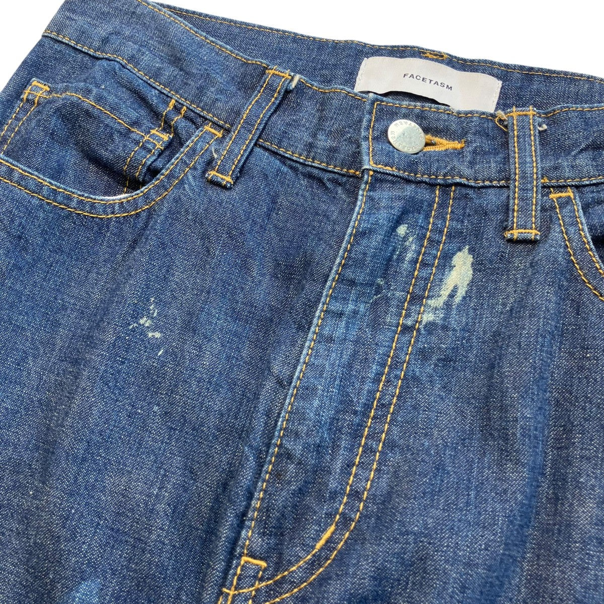 CUT OFF DENIM PANTSデニムパンツFNT-PT-W01 - Image 7