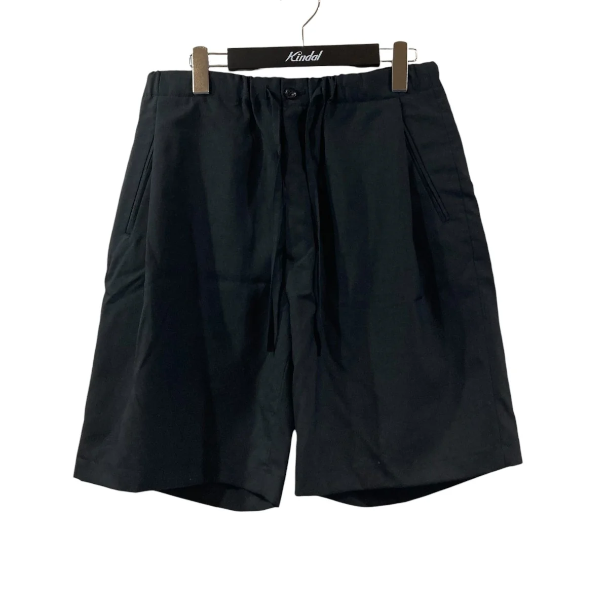 SUPER FINE WOOL TROPICAL DRAWSTRING SHORTSハーフパンツULPT66-KA187 .