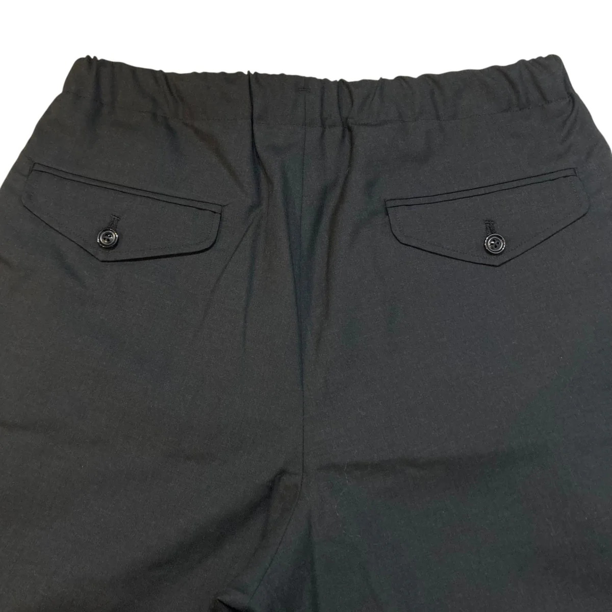 SUPER FINE WOOL TROPICAL DRAWSTRING SHORTSハーフパンツULPT66-KA187 . - Image 6