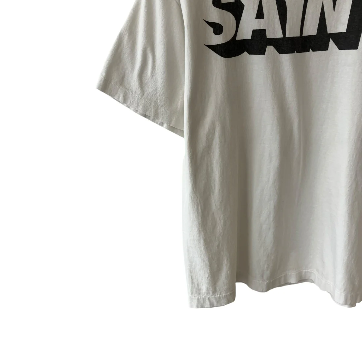 SS TEE SAINT WHITE半袖カットソーSM-HR1-0000-018 - Image 4