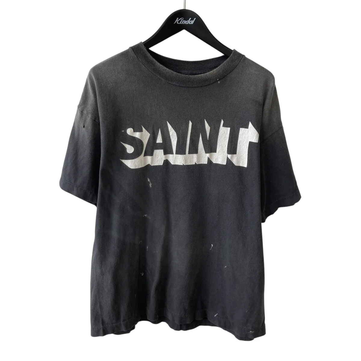 SS TEE SAINT BLACK半袖カットソーSM-HR1-0000-008