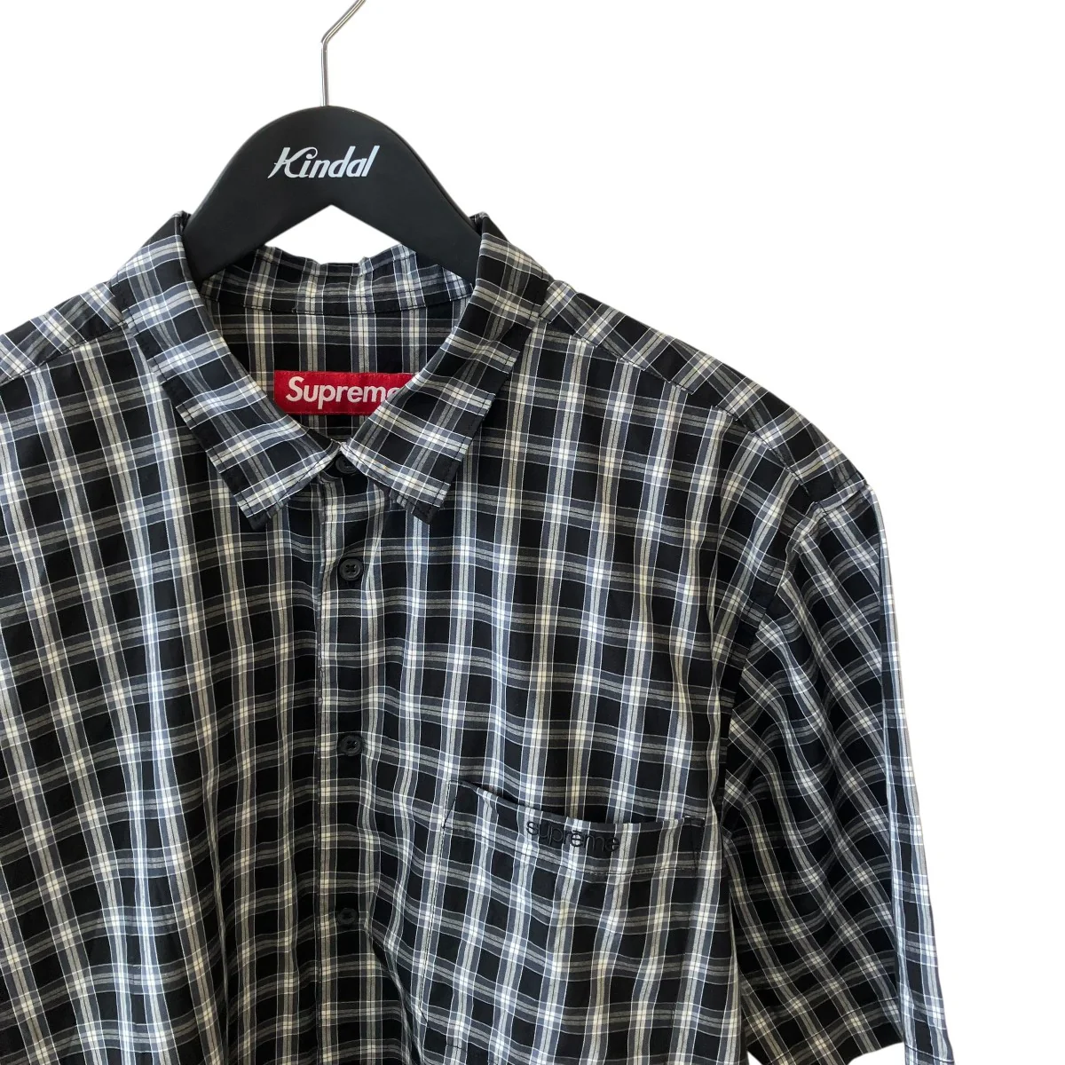 25SSMini Plaid S/S Shirt半袖シャツ - Image 3