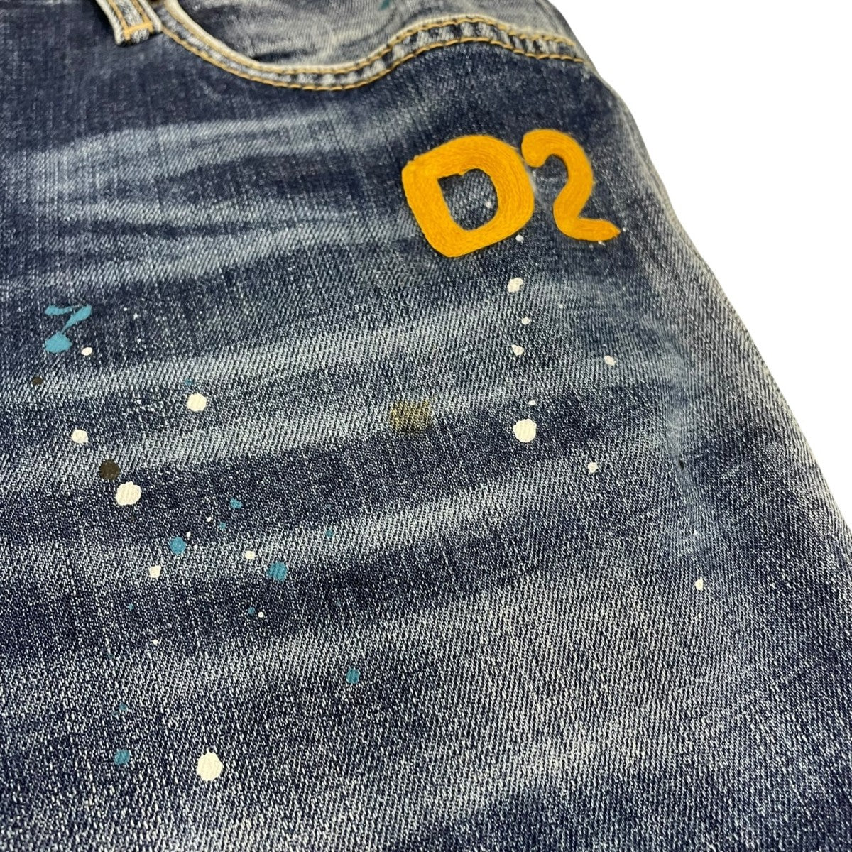 MEDIUM HIKING WASH SKATER JEANS デニムパンツ S71LB1137 - Image 6
