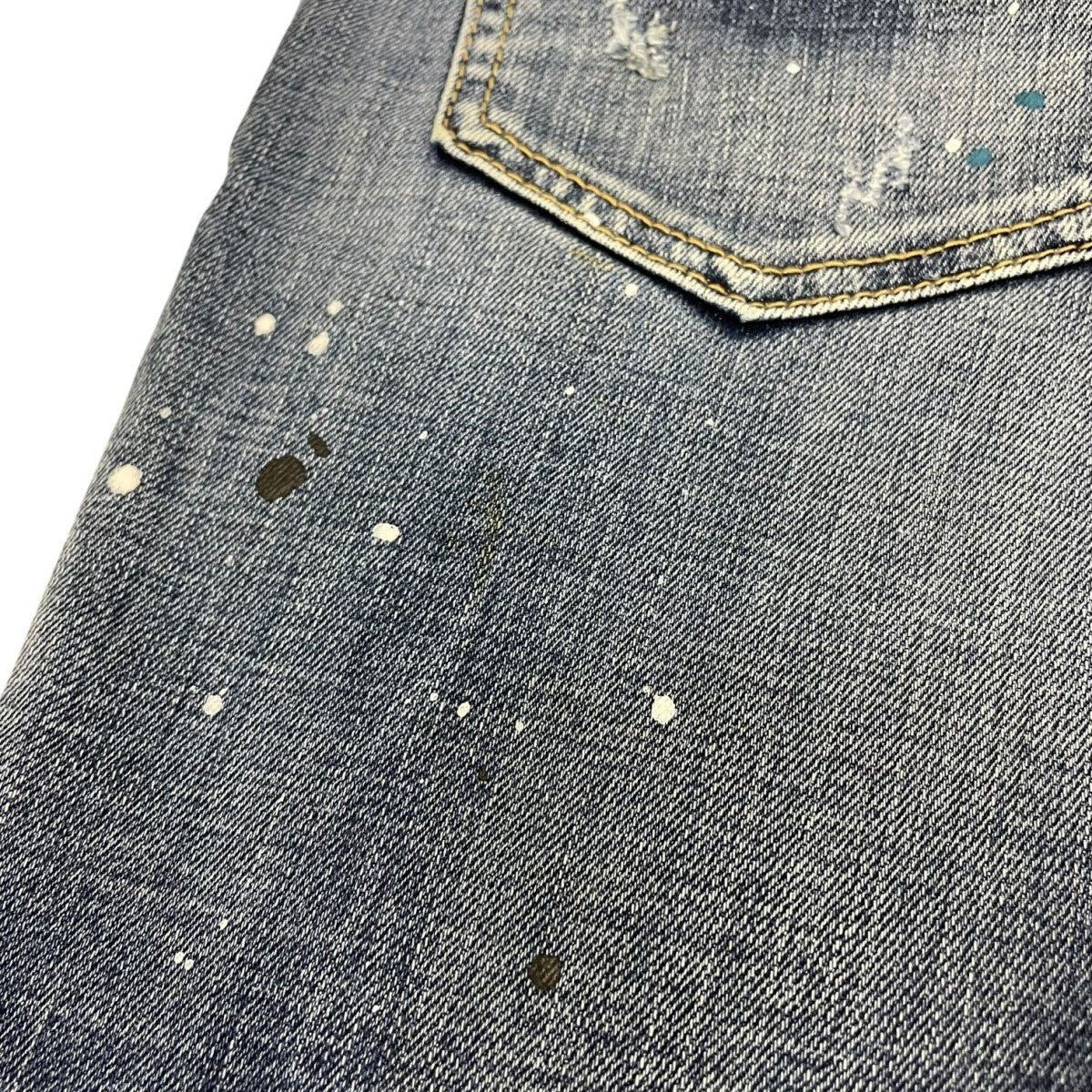 MEDIUM HIKING WASH SKATER JEANS デニムパンツ S71LB1137 - Image 7