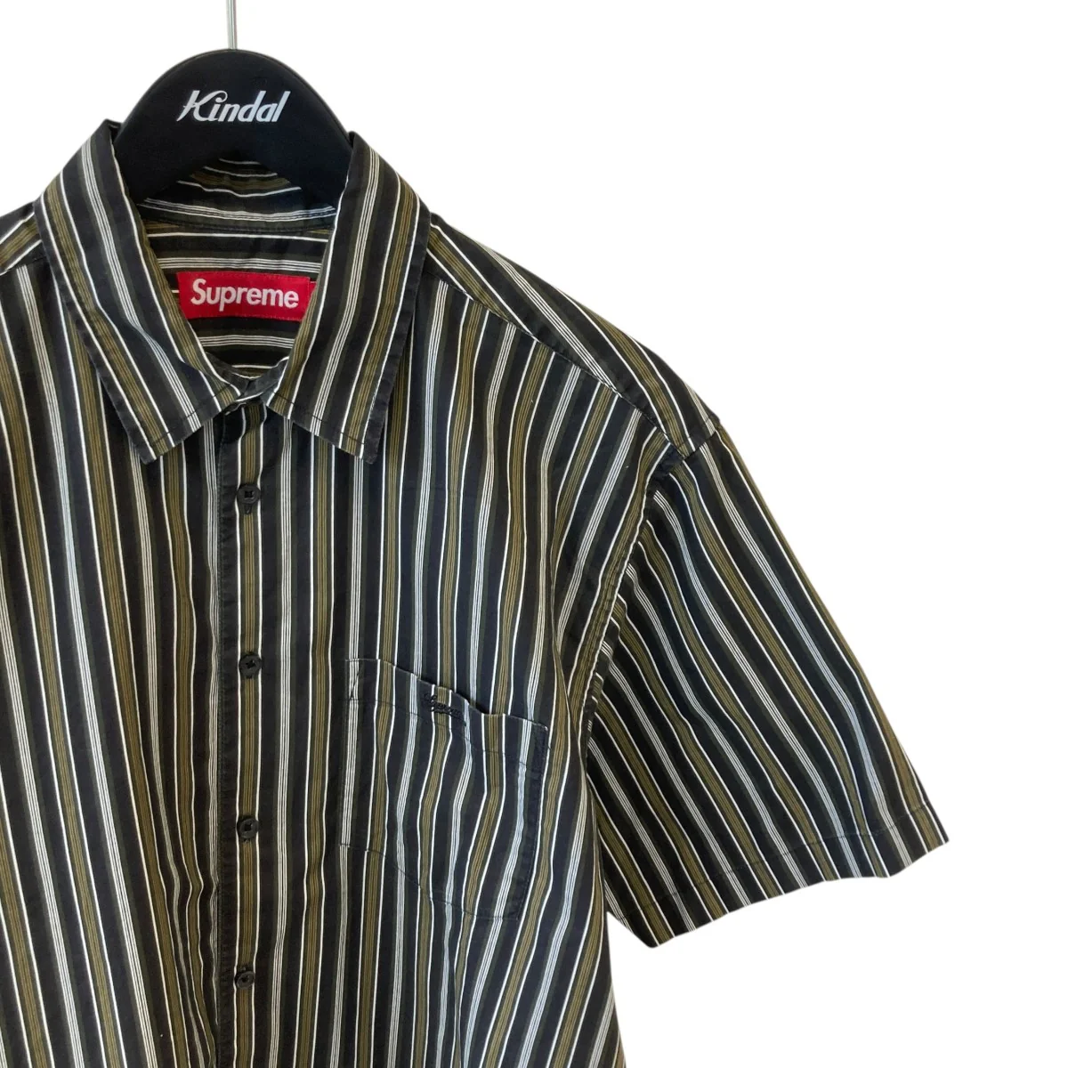 24SSLoose Fit Multi Stripe S S Shirt半袖シャツ - Image 3