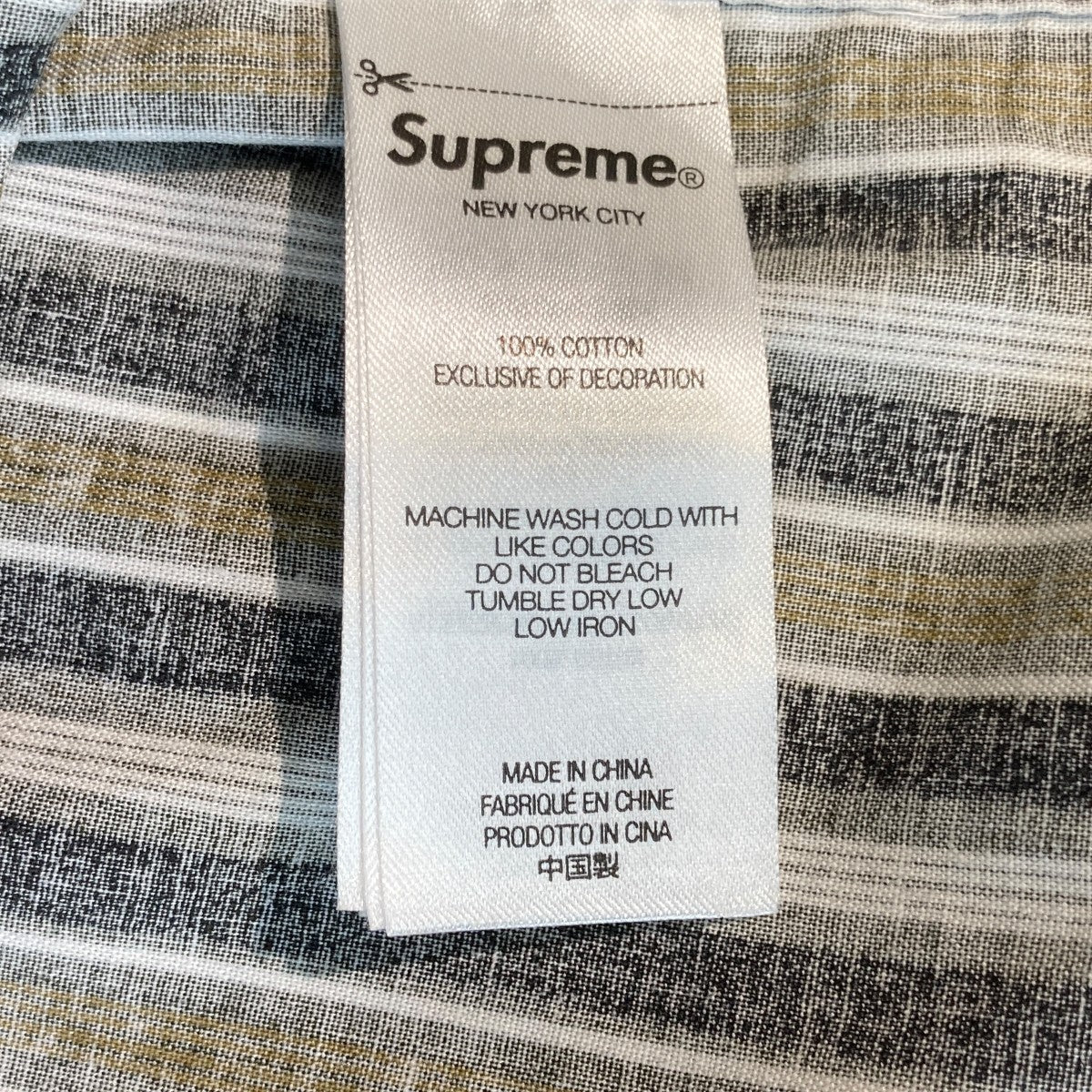 24SSLoose Fit Multi Stripe S S Shirt半袖シャツ - Image 6