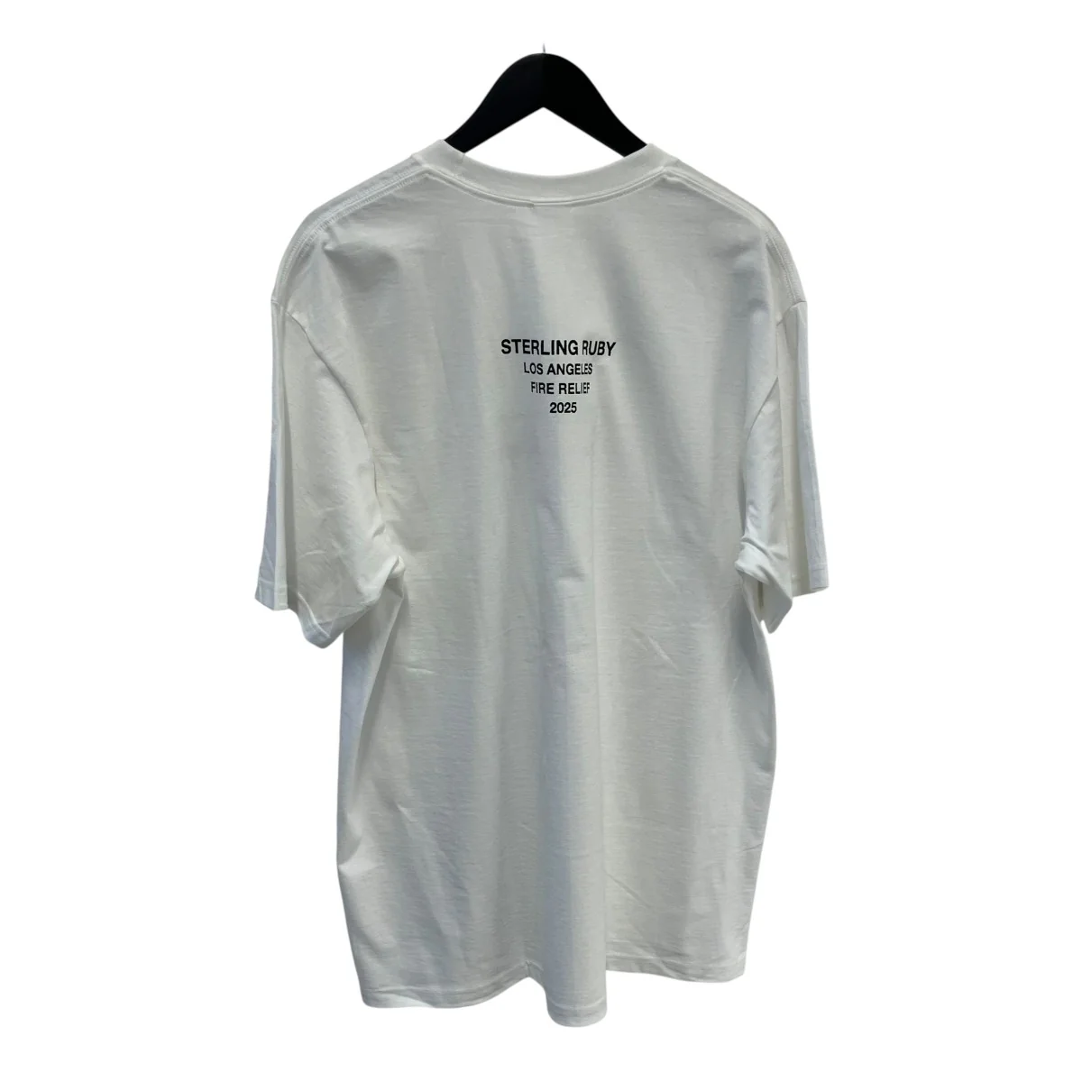 25SSLos Angeles Fire Relief Box Logo TeeTシャツ - Image 2