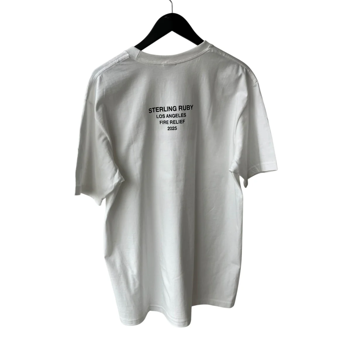 25SSLos Angeles Fire Relief Box Logo TeeTシャツ - Image 2