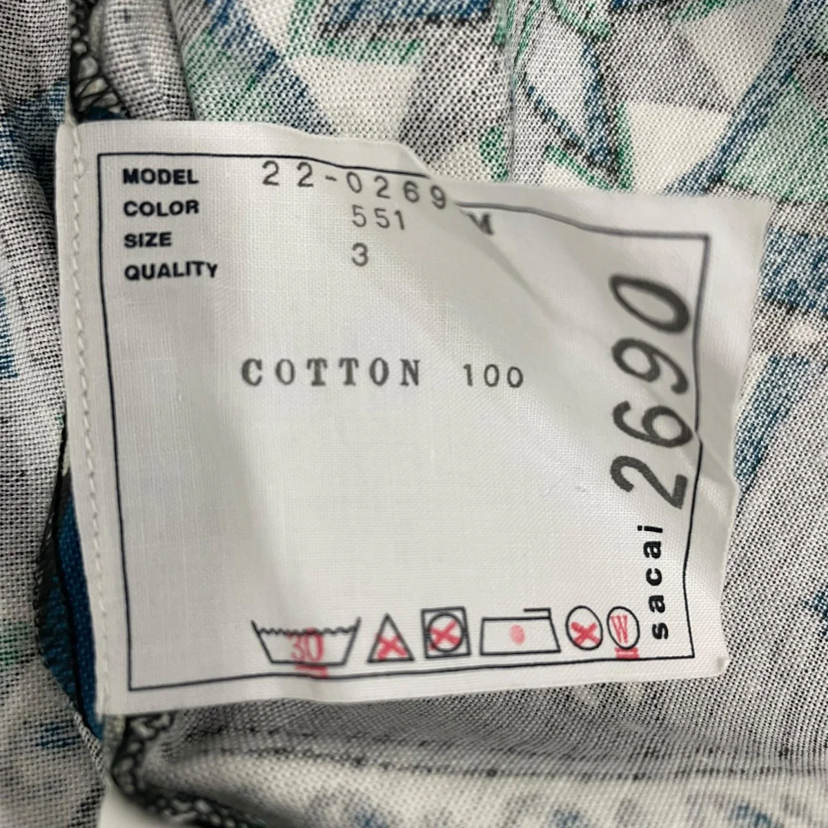 Bandana Print Shirt半袖シャツ2202690M - Image 6