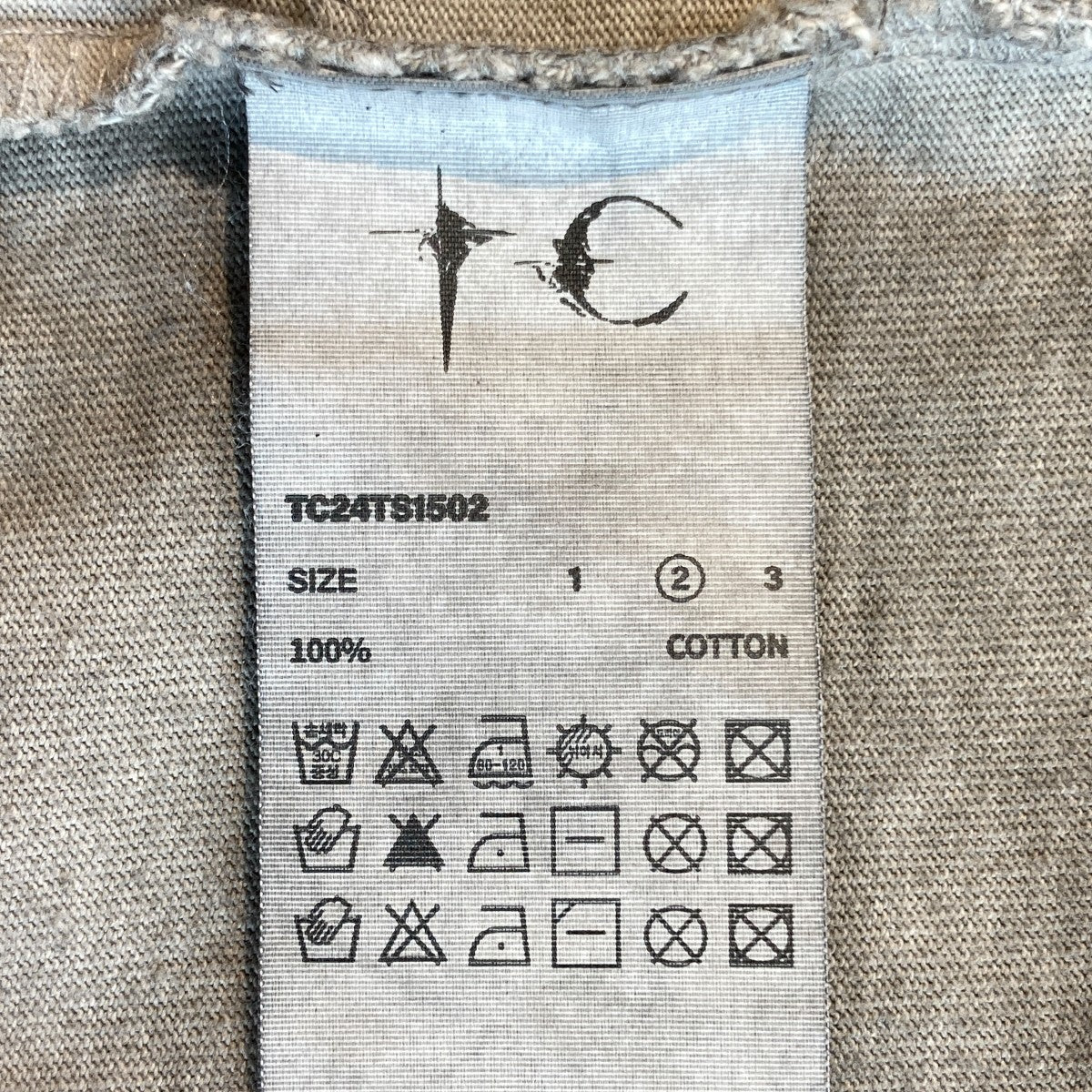 TC BASIC T-SHIRT半袖カットソーTC24TS1502 - Image 5