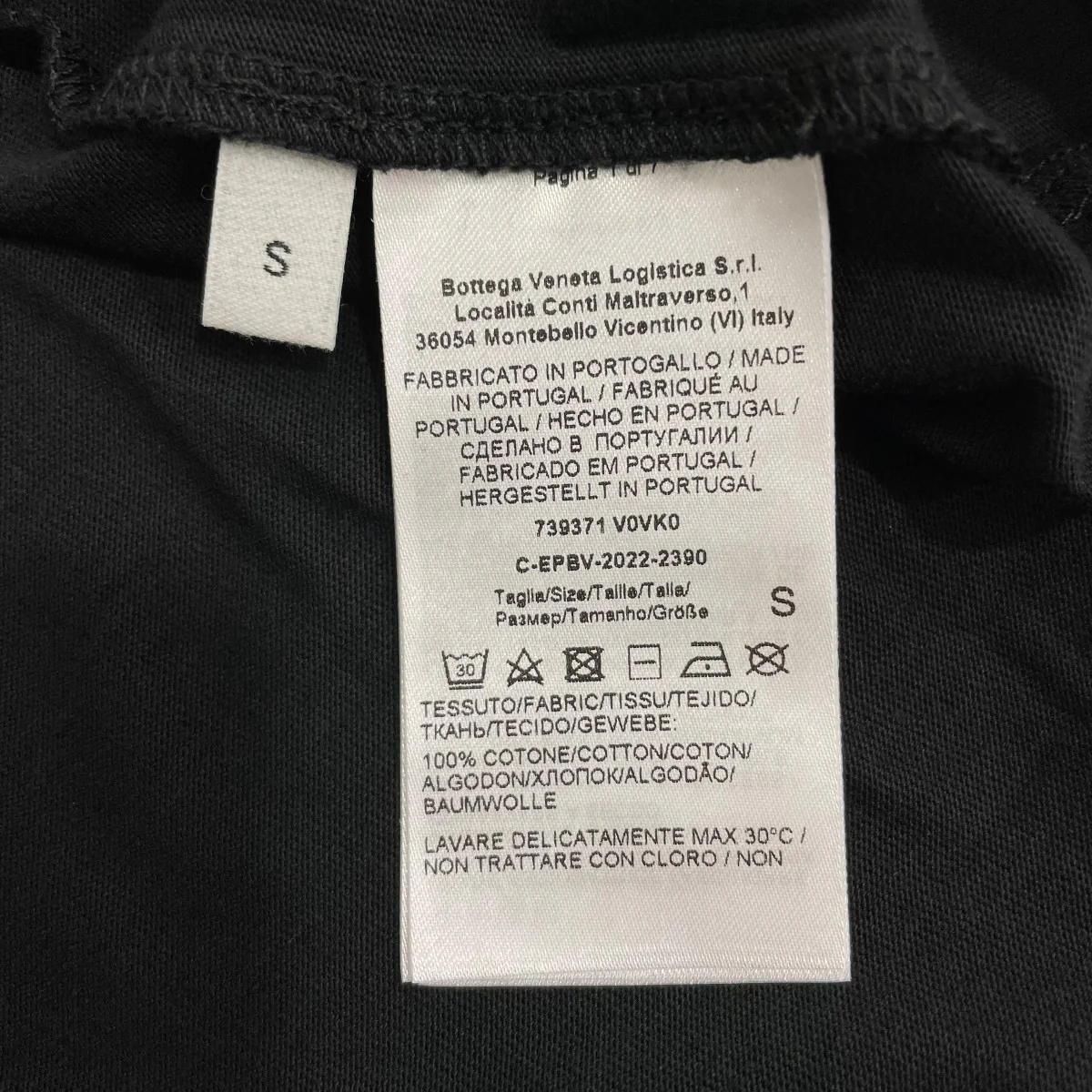 UネックTシャツ739371 - Image 6