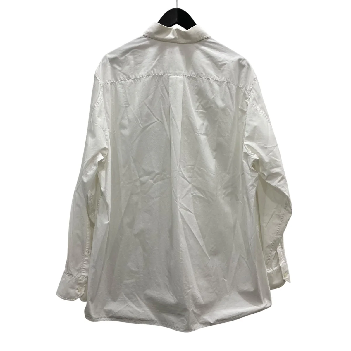 White Shirt With Silver Pocket In Metal長袖シャツXV3CIA97878 - Image 3