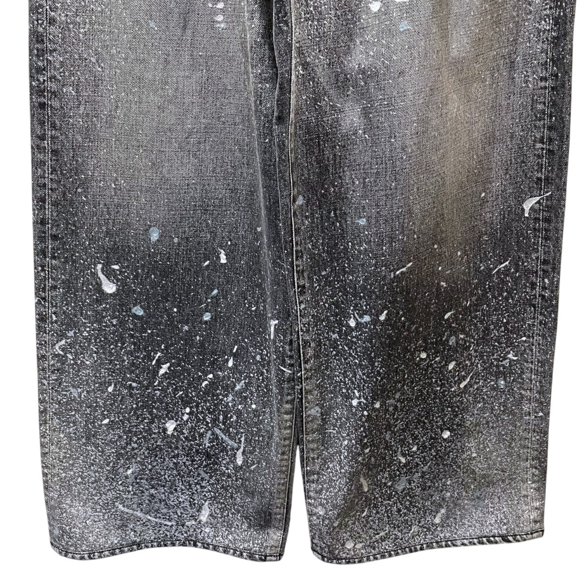 24AW 加工デニムパンツ MOLDED DENIM TROUSERS WIDE CUT 2411300414 - Image 5
