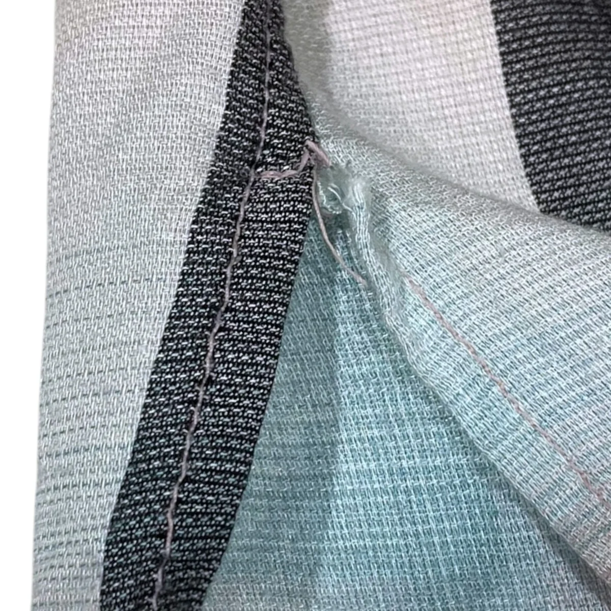 21SS オンブレチェック柄シャツ Ombre Panama Open-collar Shirt オンブレ パナマ オープンカラーシャツ 21SSSH01 - Image 7