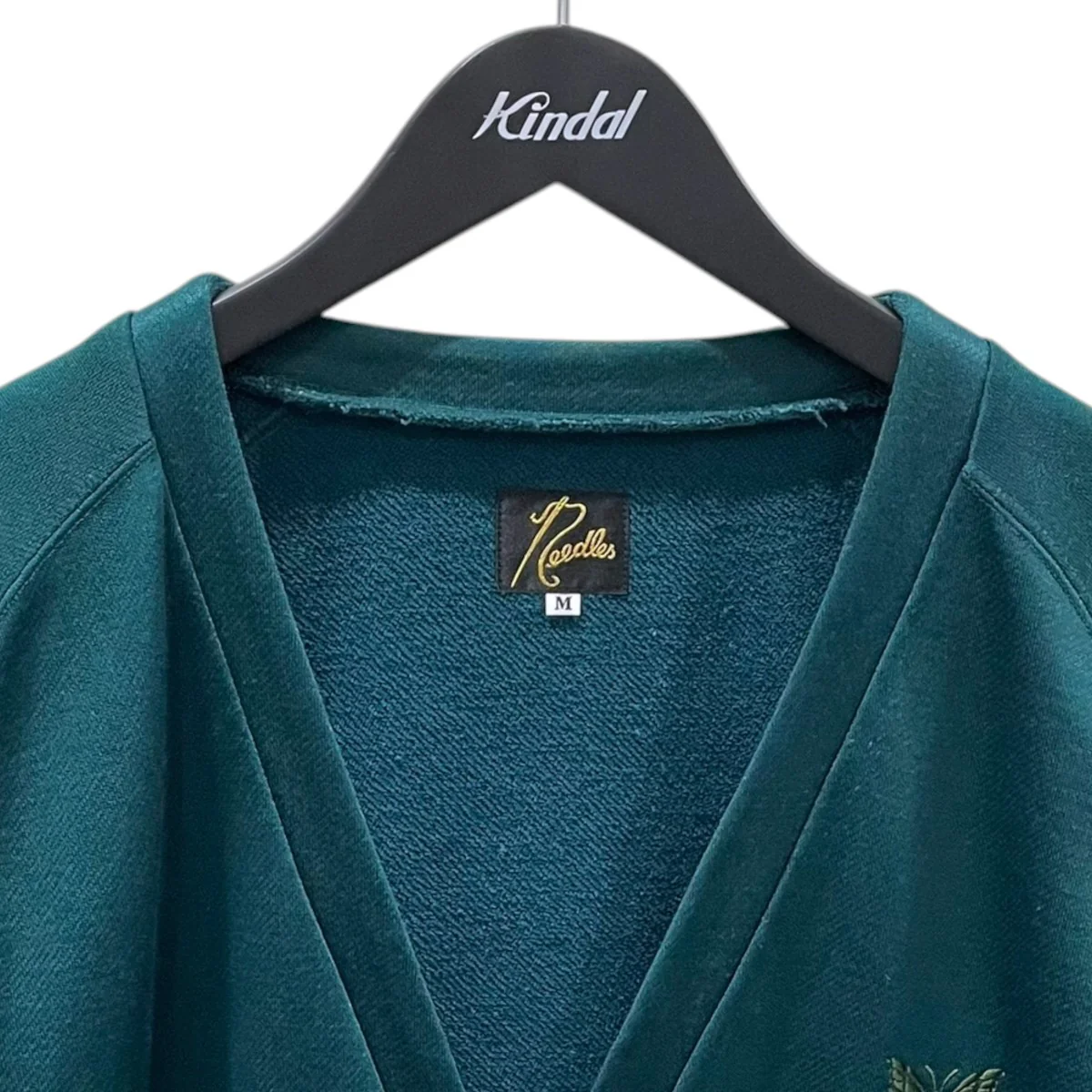 24SS Vネックカーディガン - コットンポリエステル ブライトジャージー V Neck Cardigan - C/PE Bright Jersey NS257 - Image 3