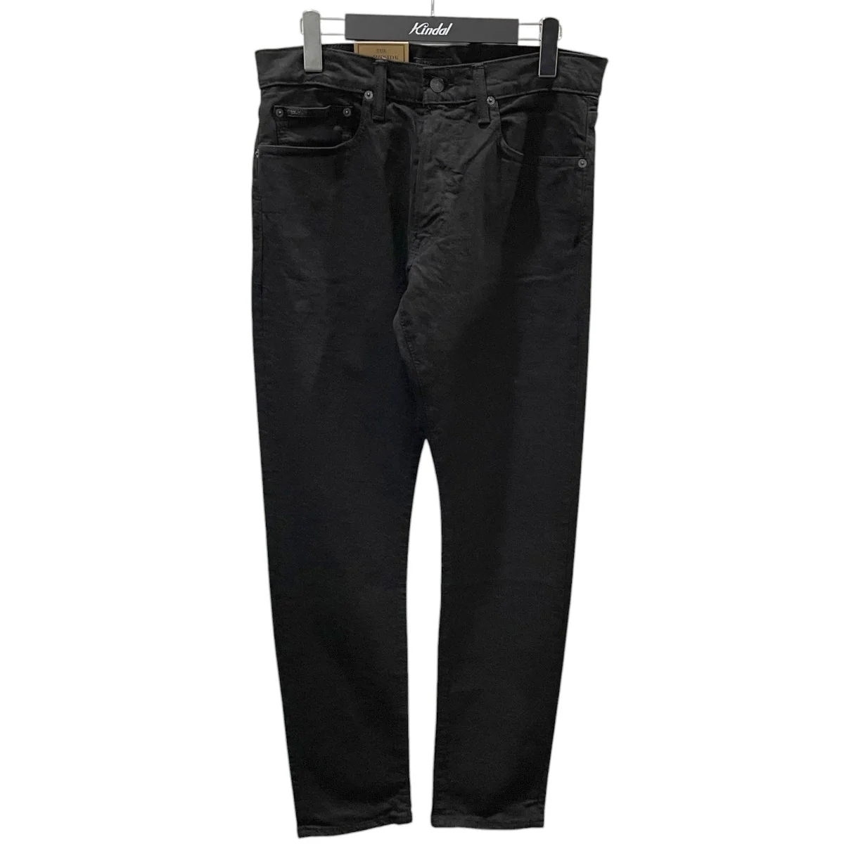 ガーメントダイ ブラックデニムパンツ THE PARKSIDE ATHLETIC TAPER ザ パークサイド アスレチック テーパー Low Stretch Garment Dyed