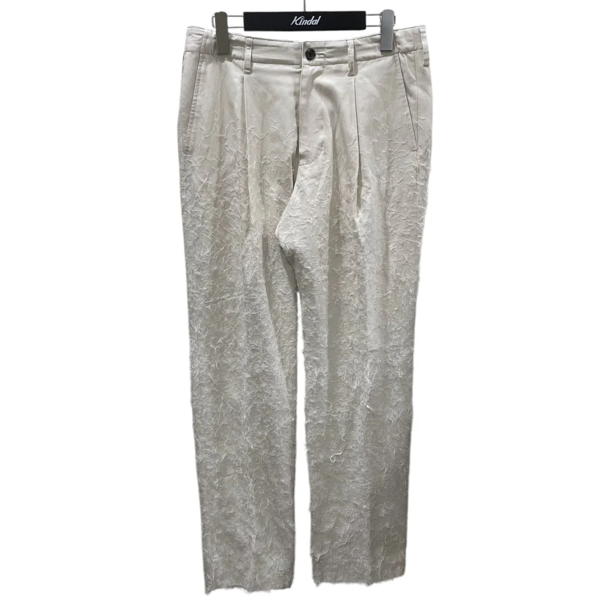 24AW 1タックスラックス Hairly Straight Trousers ハーリーストレートトラウザー 2411300802