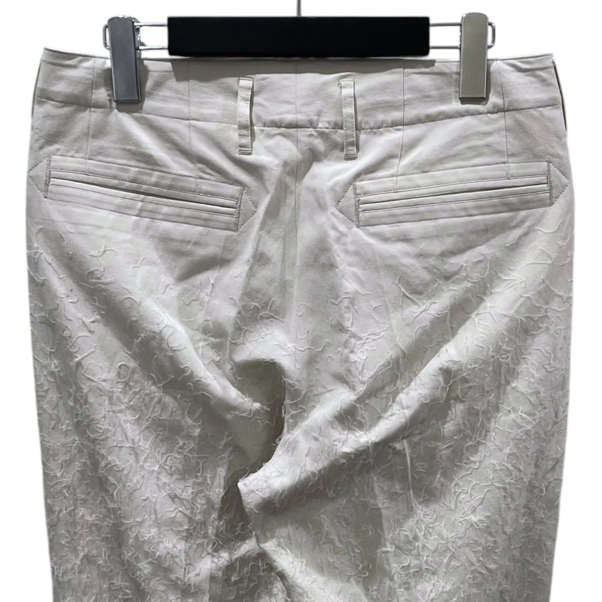 24AW 1タックスラックス Hairly Straight Trousers ハーリーストレートトラウザー 2411300802 - Image 4