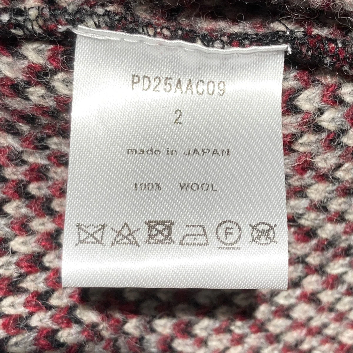 WOOL KNIT FLAP POMPOM BEANIEニット帽PD25AAC09 - Image 4