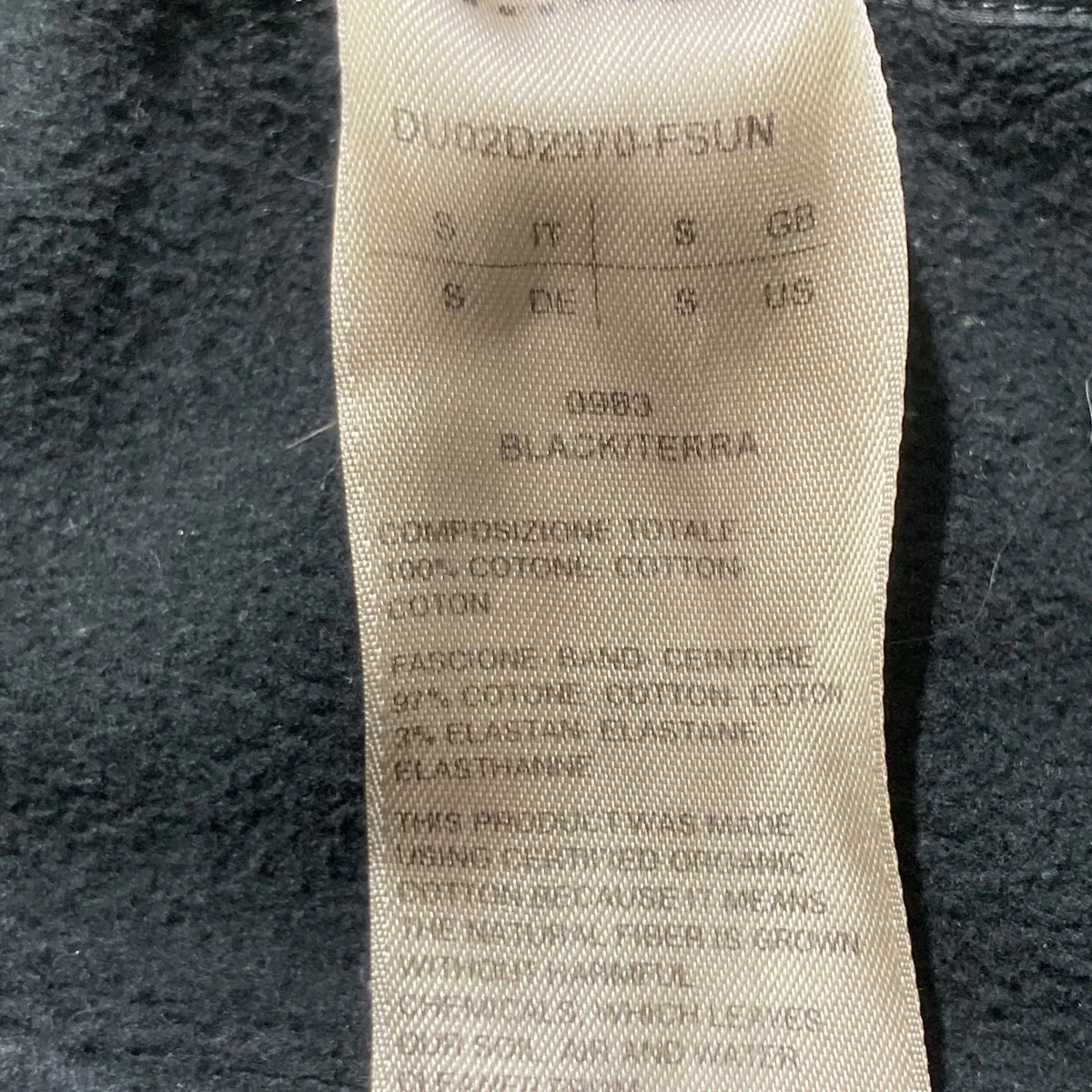 Classic Drawstring CargoスウェットパンツDU02D2370-FSUN - Image 5