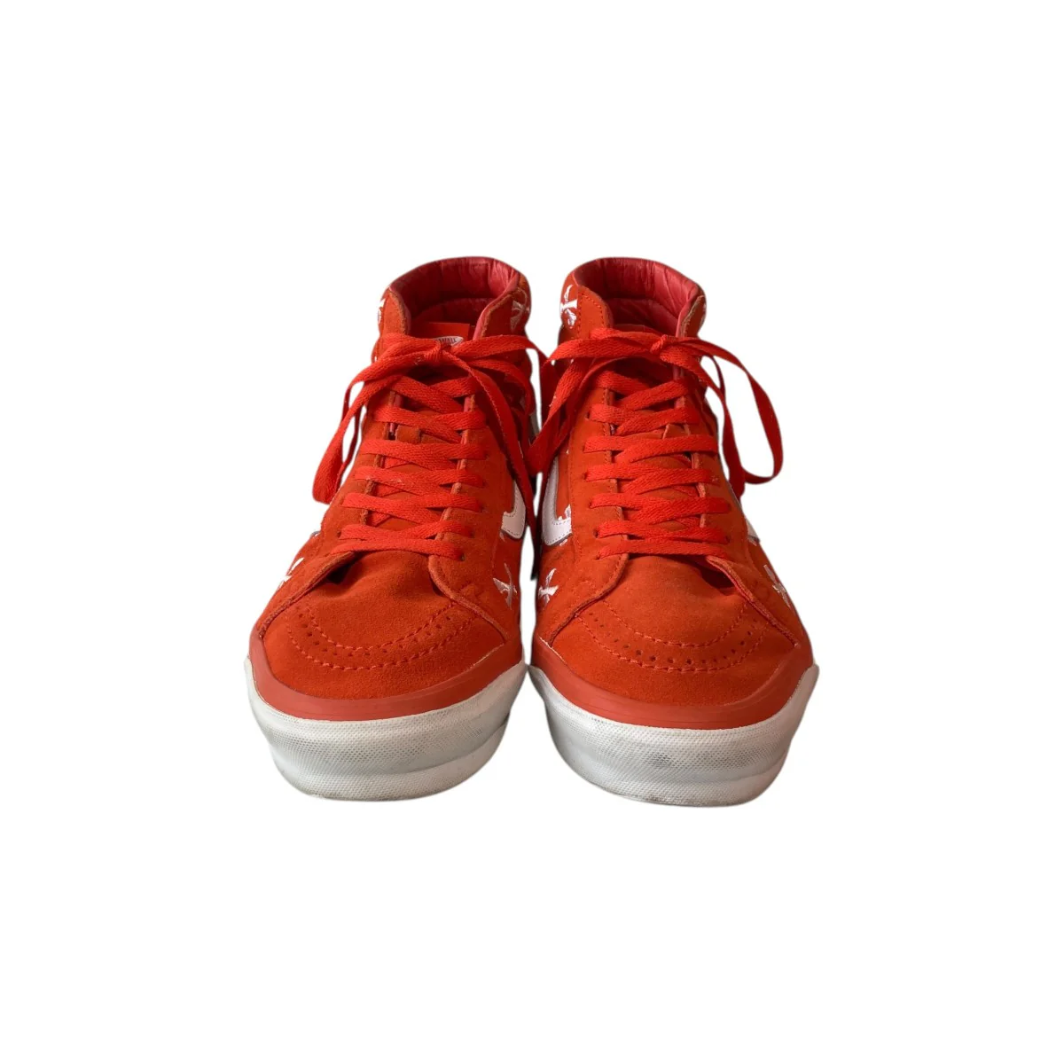 WTAPS × VANS VAULT SK8-HI LX ORANGE WHITEスニーカーVN0A4BVB20Q1 - Image 3