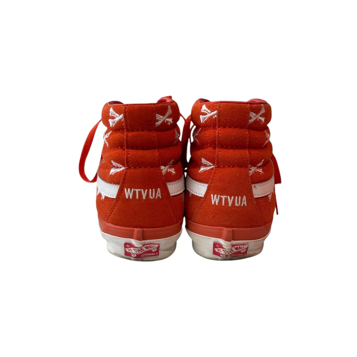 WTAPS × VANS VAULT SK8-HI LX ORANGE WHITEスニーカーVN0A4BVB20Q1 - Image 4