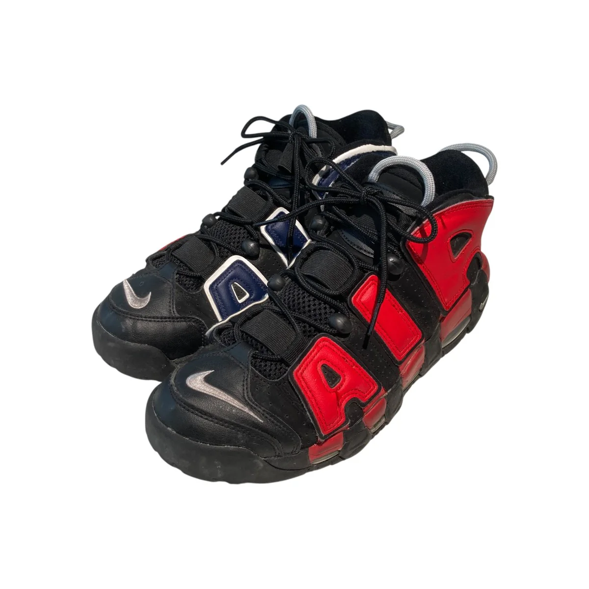 Air More Uptempo ’96 Black and University RedハイカットスニーカーDJ4400-001