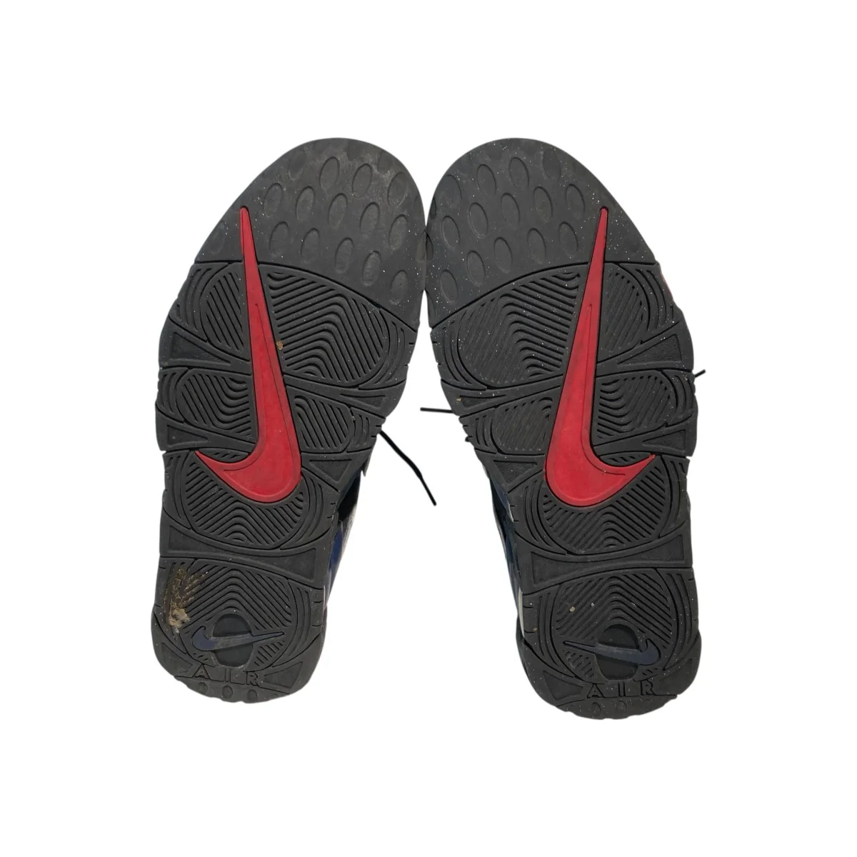 Air More Uptempo ’96 Black and University RedハイカットスニーカーDJ4400-001 - Image 5