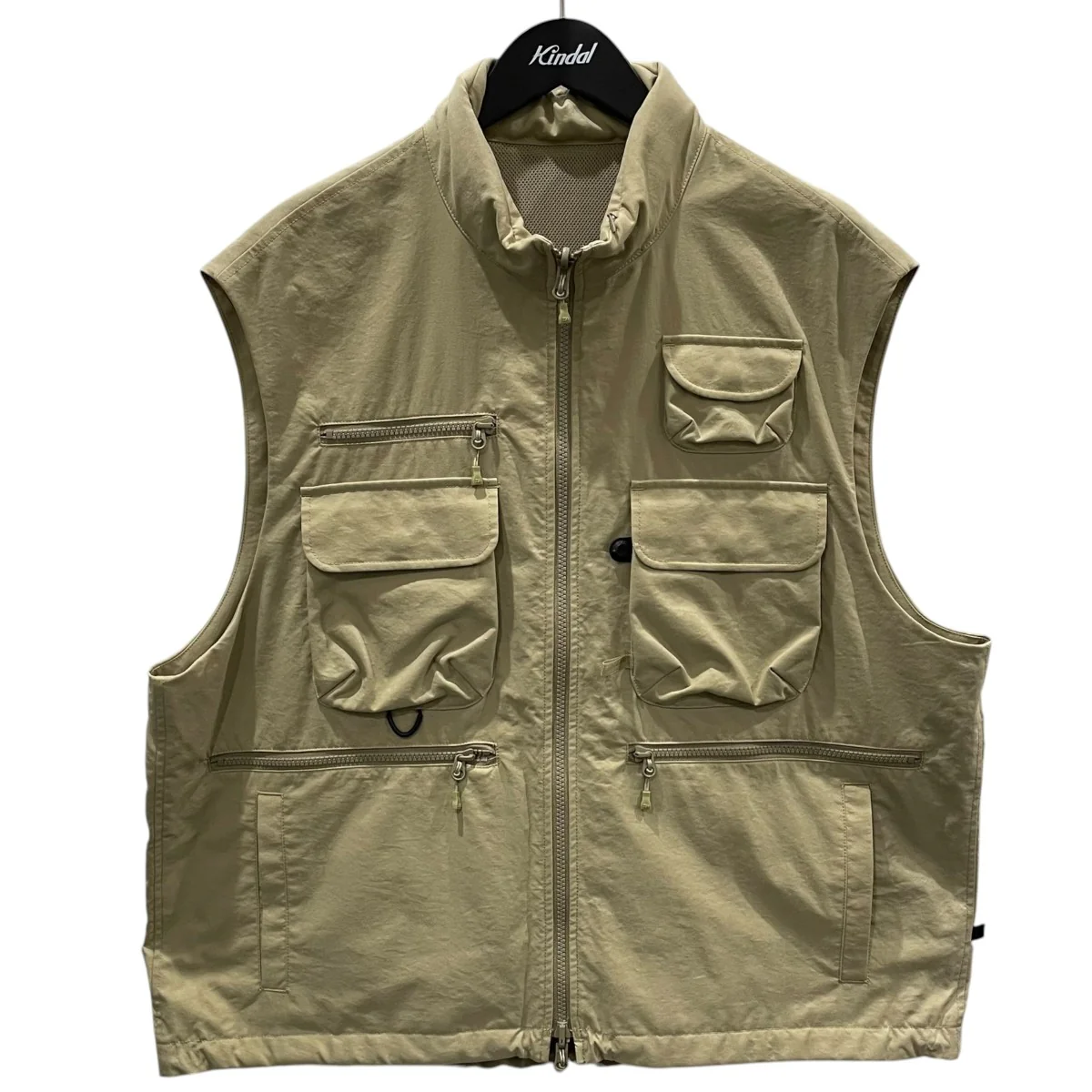 23SS ジップアップリバーシブルベスト TECH BUSH VEST テックブッシュベスト BJ-51023
