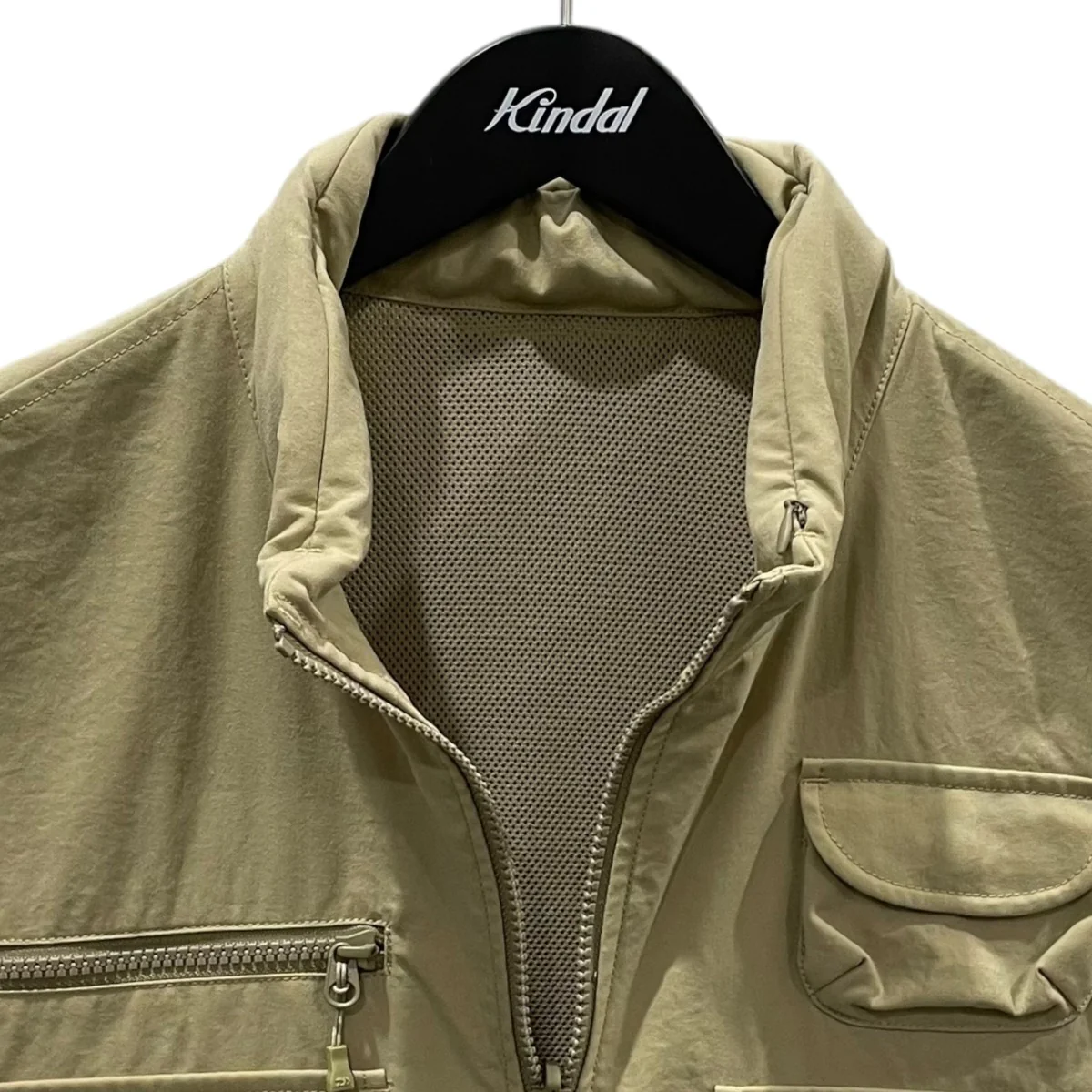23SS ジップアップリバーシブルベスト TECH BUSH VEST テックブッシュベスト BJ-51023 - Image 5