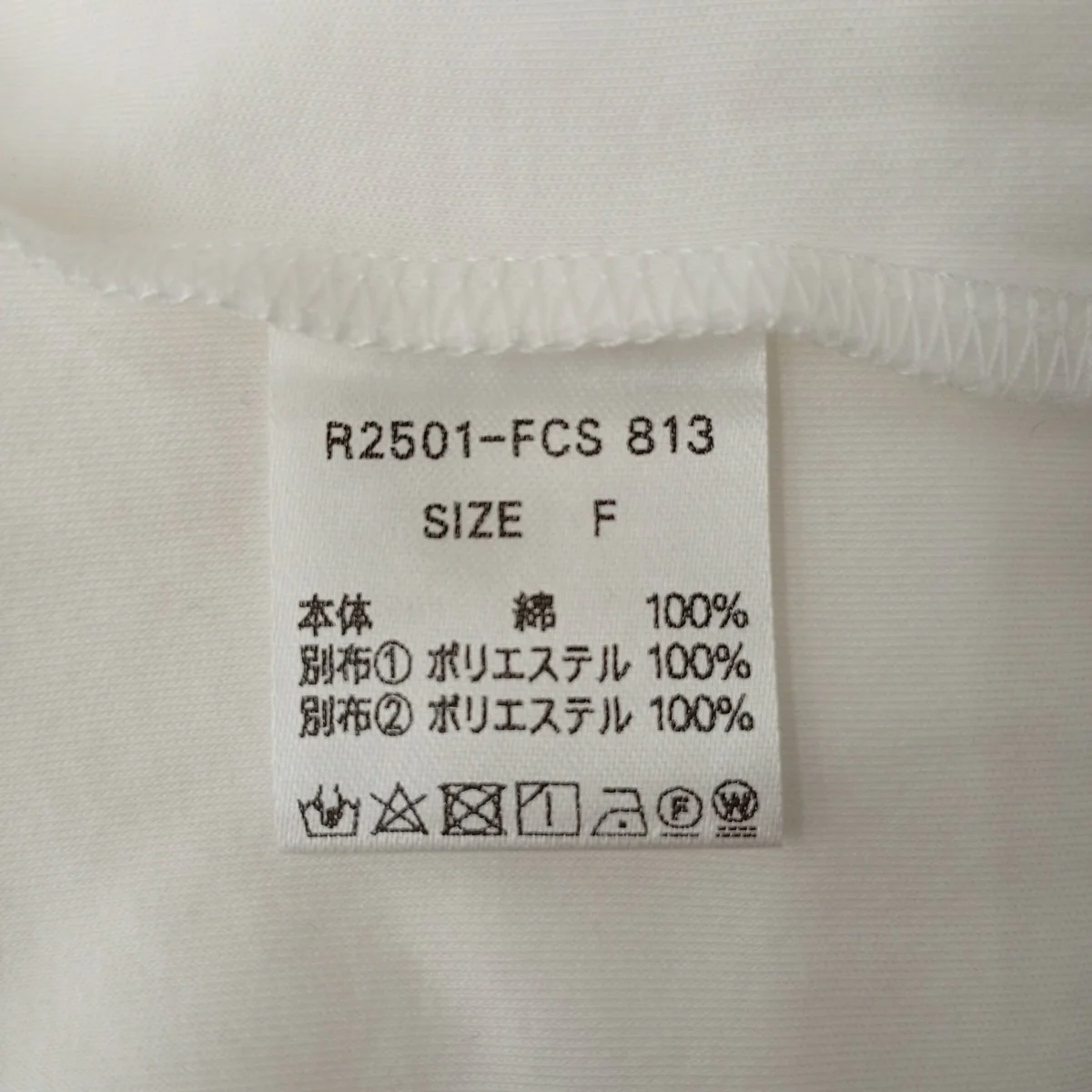 TシャツR2501-FCS813 - Image 4