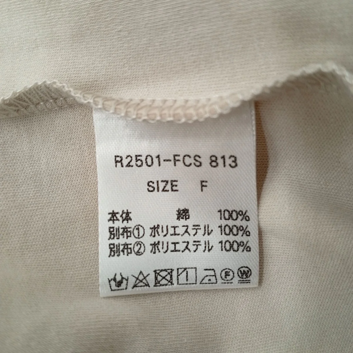 TシャツR2501-FCS813 - Image 4