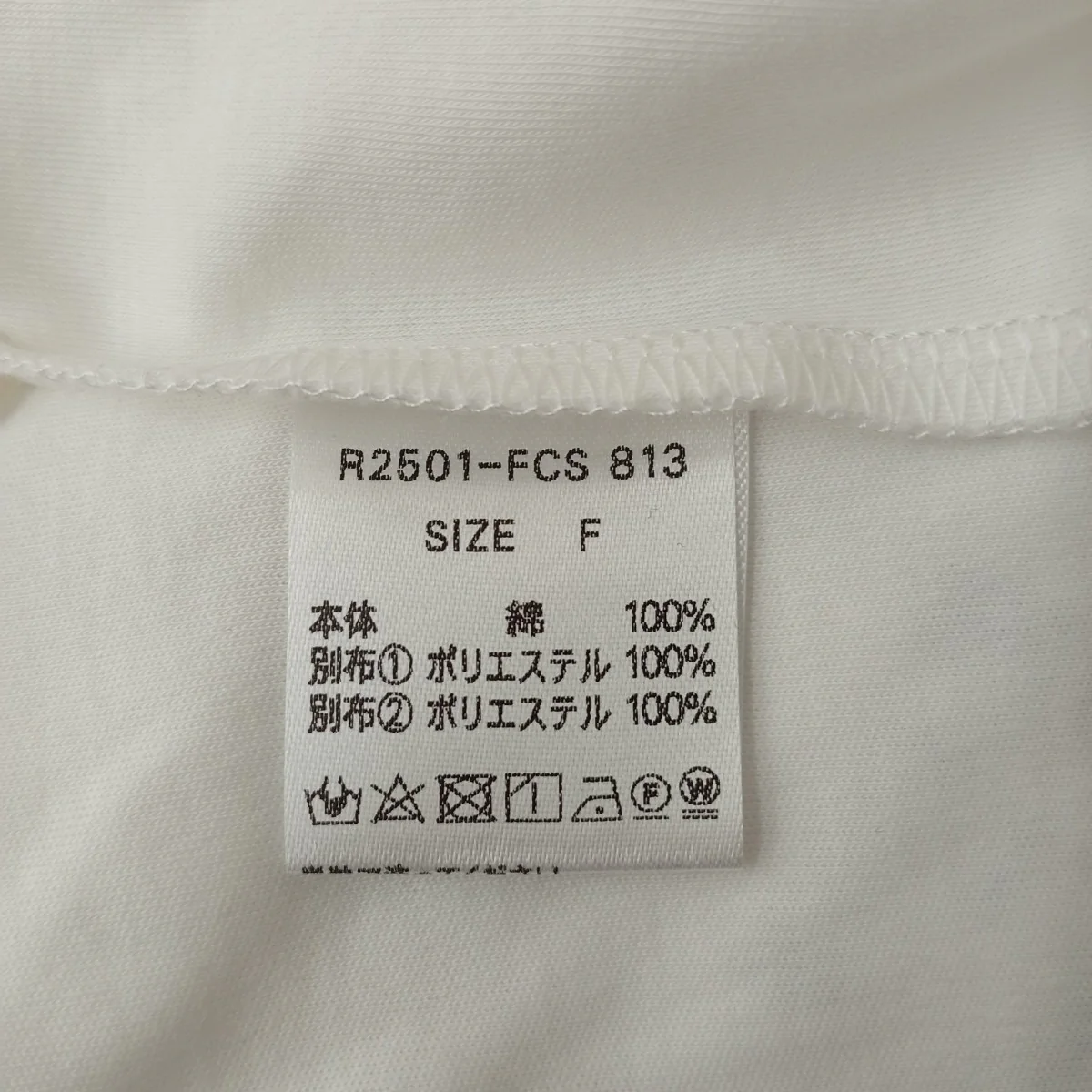 TシャツR2501-FCS813 - Image 4