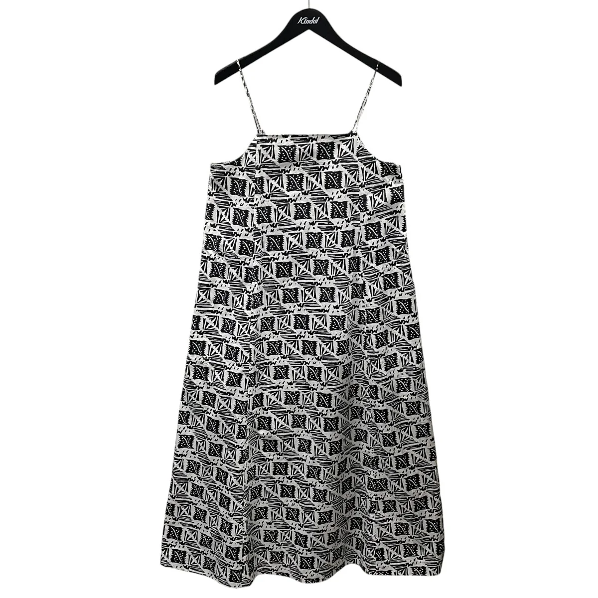 25SS 総柄キャミソールワンピース Cotton Poplin Print Cami Dress コットンポプリン プリントキャミドレス 020551SM1