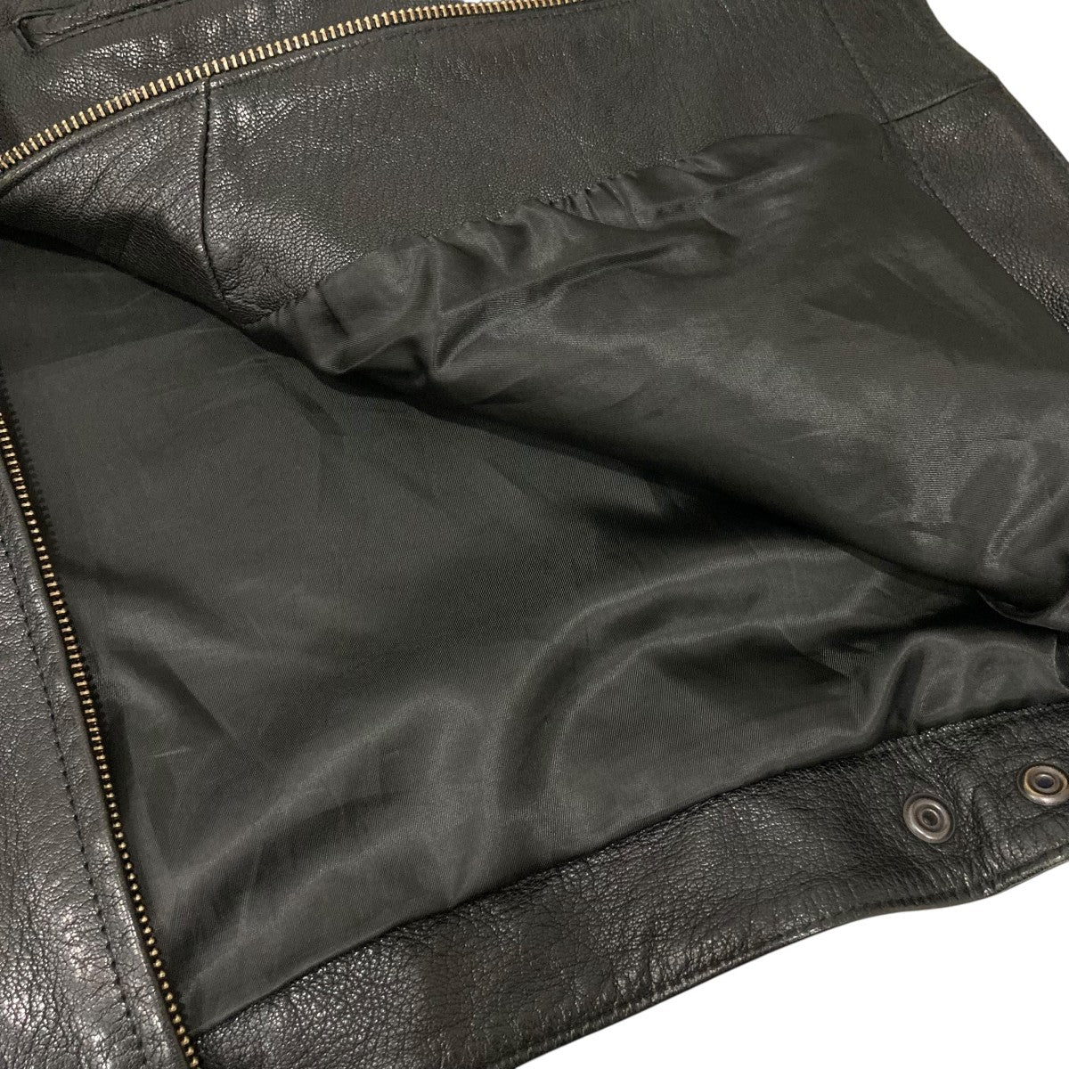 別注 COMFORTABLE SWING TOP JACKETレザージャケットSH01CNGOAT4 - Image 5