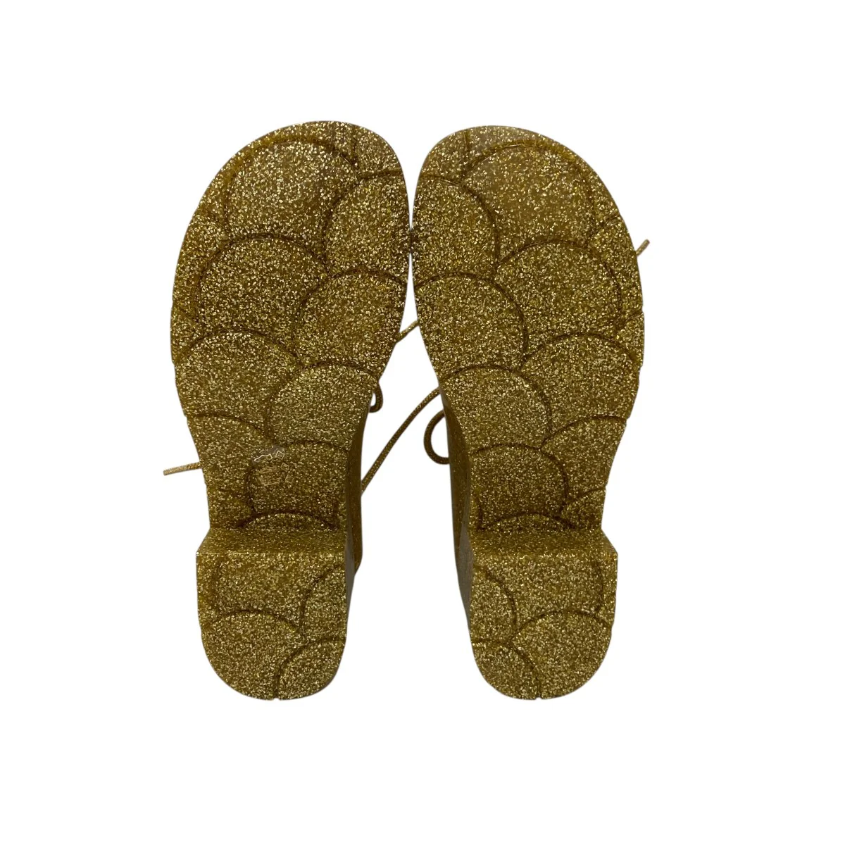 GOLD JELLYLACEUPサンダル - Image 7
