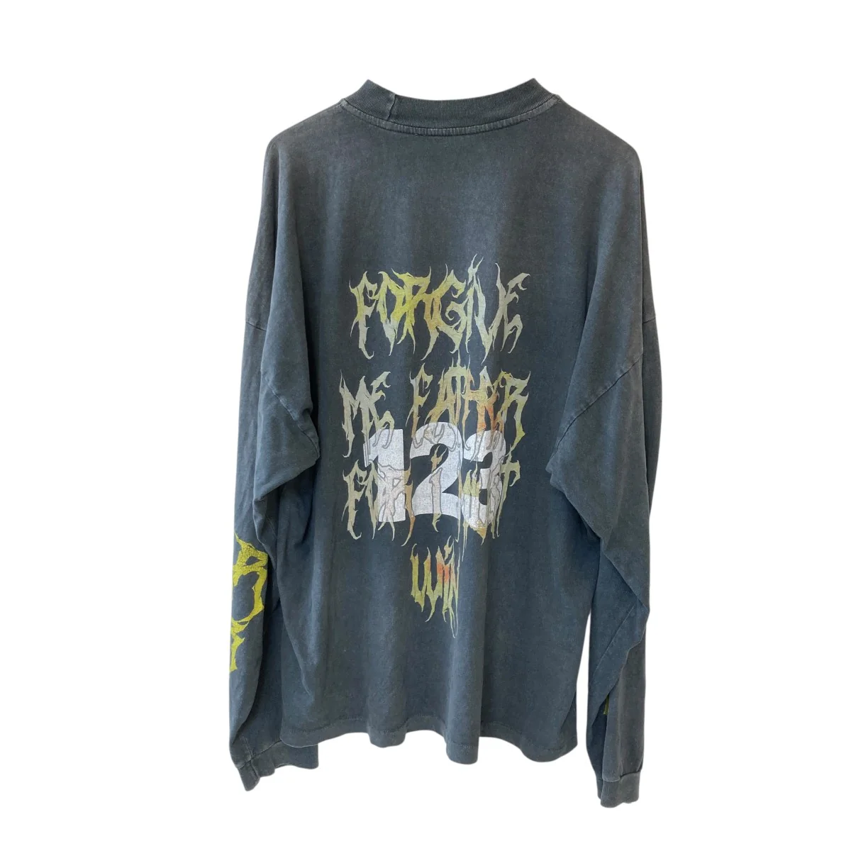 FORGIVE ME LS VINTAGE TEE長袖カットソー - Image 2