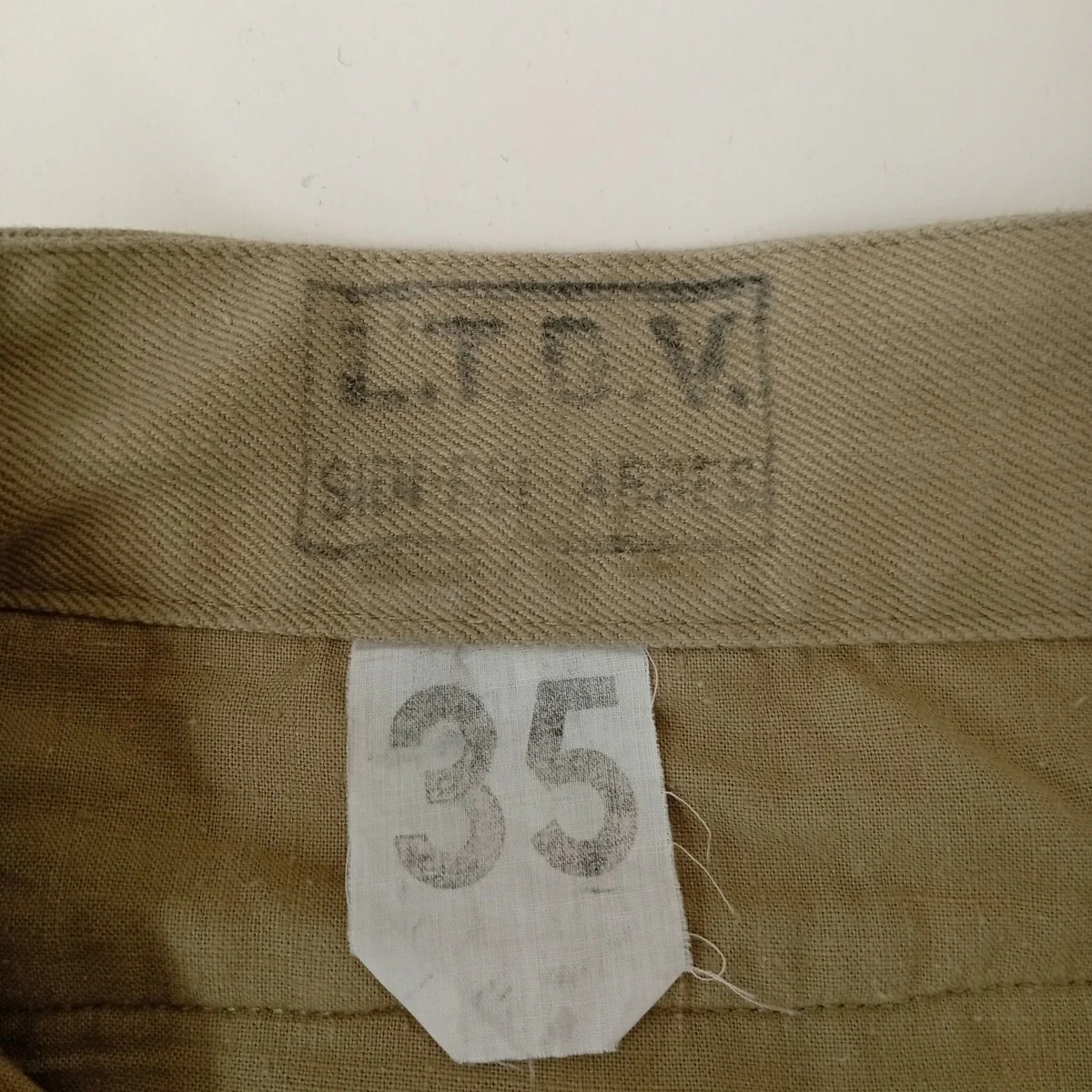M52チノパンツ フランス軍チノパン - Image 4