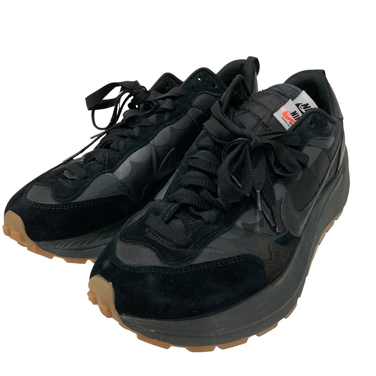 ×sacai Nike Vapor Waffle Black Gum厚底スニーカーDD1875001
