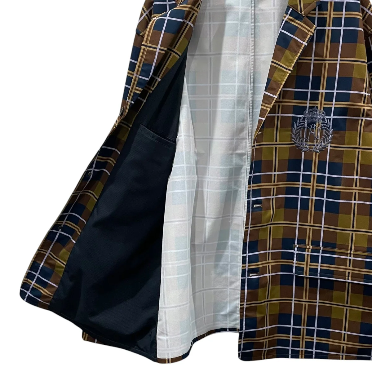 22AW チェック柄3Bジャケット ALPHADRY Dock Jacket アルファドライ ドック ジャケット SUAS201 - Image 4