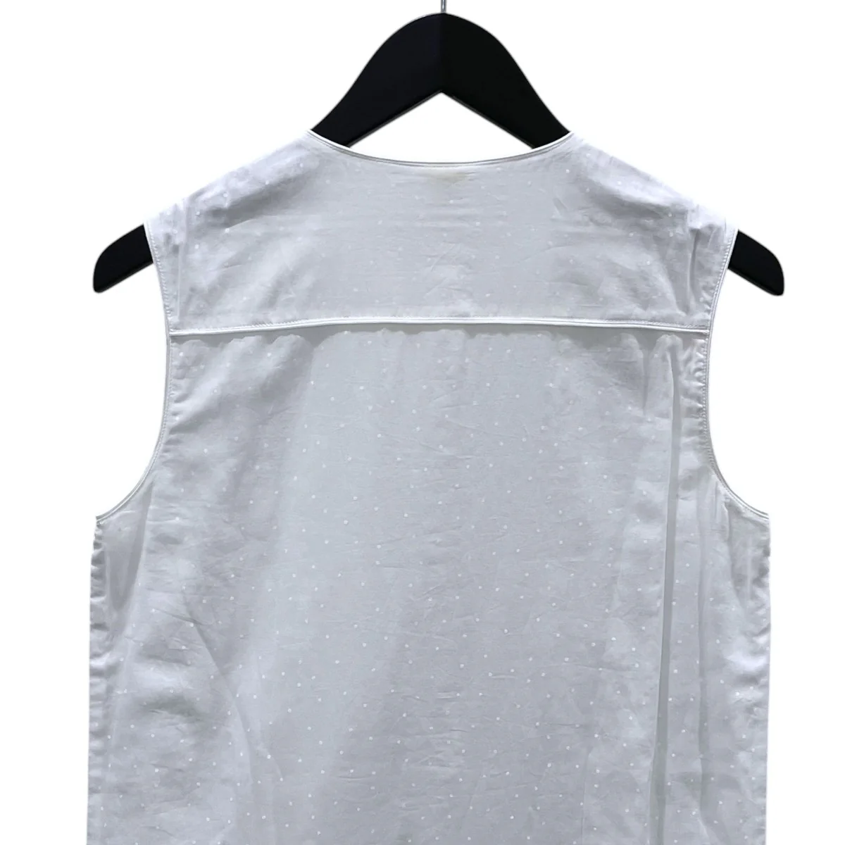 17SS ドットプリントノースリーブワンピース 611030137-1071 - Image 4