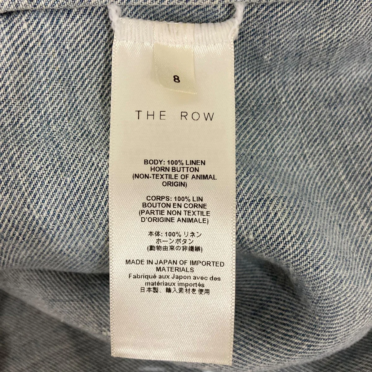 デニムシャツ8740 W3654 - Image 6